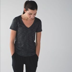 Heather gray v neck lululemon